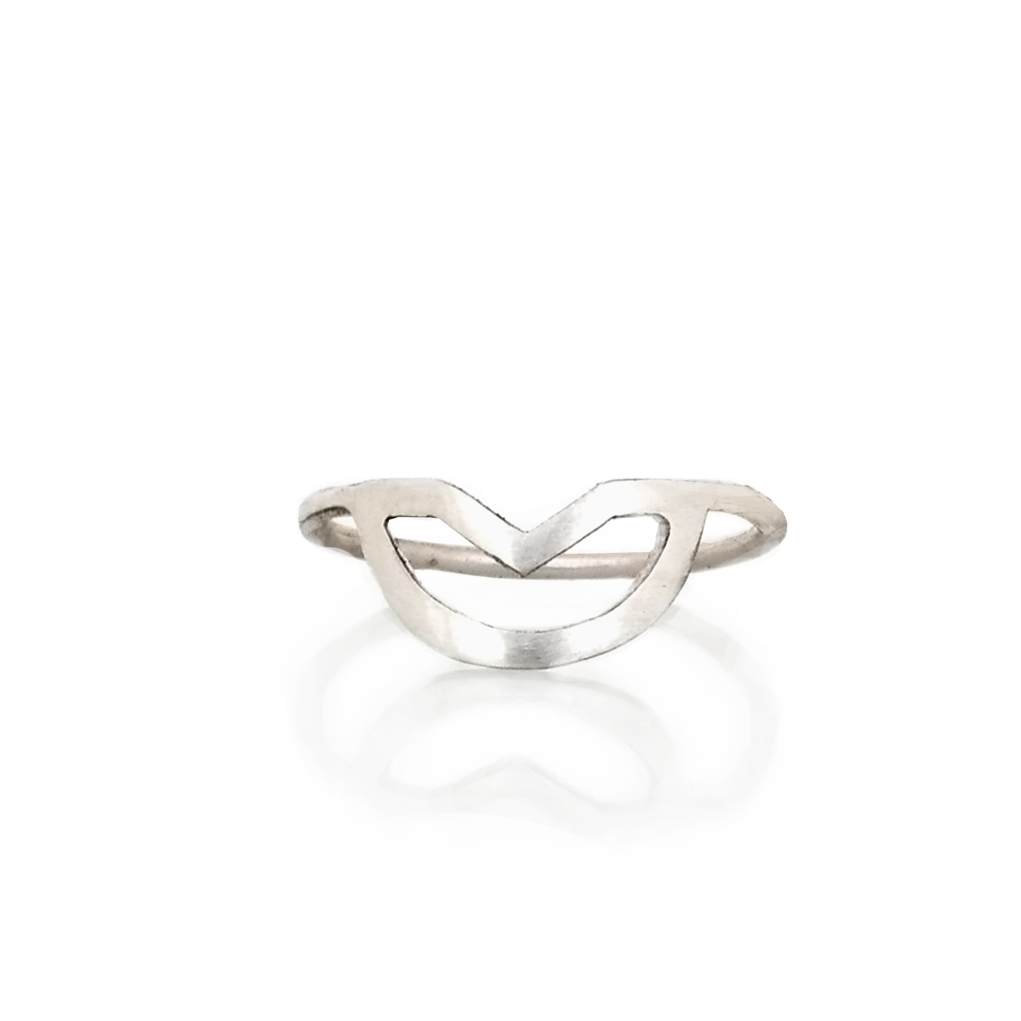 Silver Fawo single ring